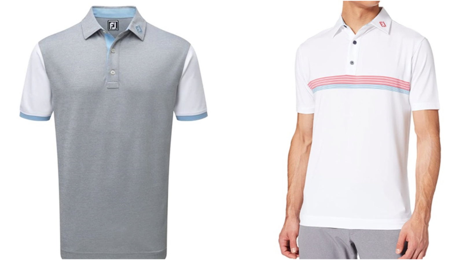 These FootJoy golf shirts make you look GREAT on the golf course...
